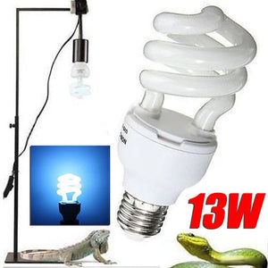 1PC 13W Reptile UVB 5.0/10.0 Lamp E27 Bulb Turtle Lizard Snake Heat Lamp Bulb Energy Saving Light Reptile