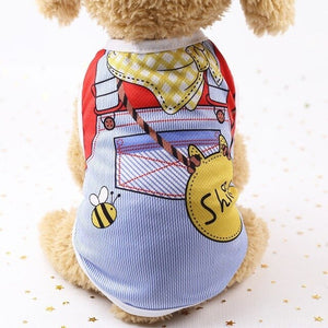 Shih Tzu Vest For Dog T Shirt  Shih Tzu Dog Pitbull Clothes Pet Clothes For Medium  Cheap  Clothes Summer Chihuahua Tshirt Cute