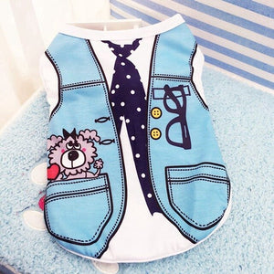 Shih Tzu Vest For Dog T Shirt  Shih Tzu Dog Pitbull Clothes Pet Clothes For Medium  Cheap  Clothes Summer Chihuahua Tshirt Cute